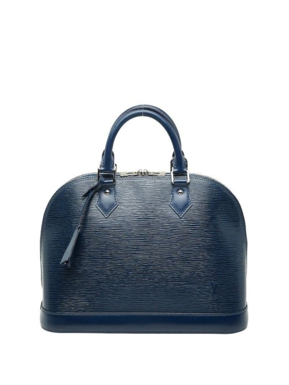 Louis Vuitton Epi Alma PM Handbag Andigo Blue Navy Leather